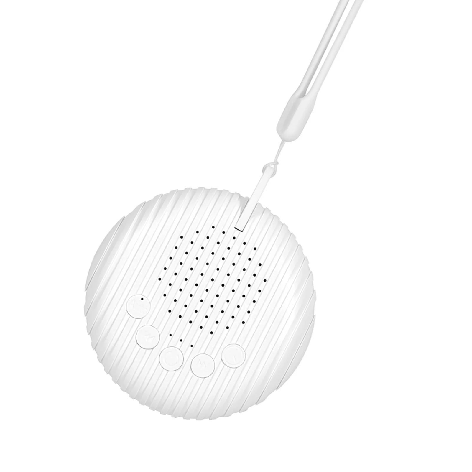 10 Songs White Noise Sound Machine Tragbare Baby-Schlafmaschine Beruhigende Geräusche Lautstärke einstellbar Eingebauter wiederaufladbarer AkkuQ3