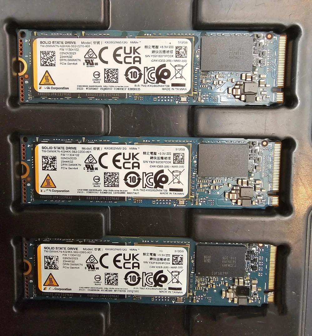 Original For KIOXIA XG8 solid-state drive  512G 1T 2T 2280 M.2 PCIe4.0*4 NVME Protocol Gen4.0 Desktop Laptop SSD