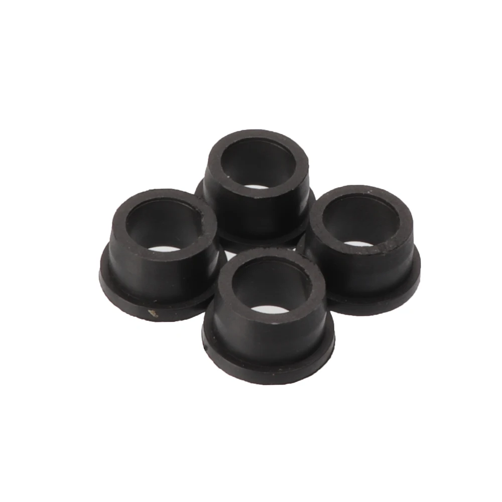 4PCS Bushing Round Hollow Grommet Hole Plug O-rings Sealed Gasket For ATV Front A-Arm Bushings Steering Strut Knuckle Spindle