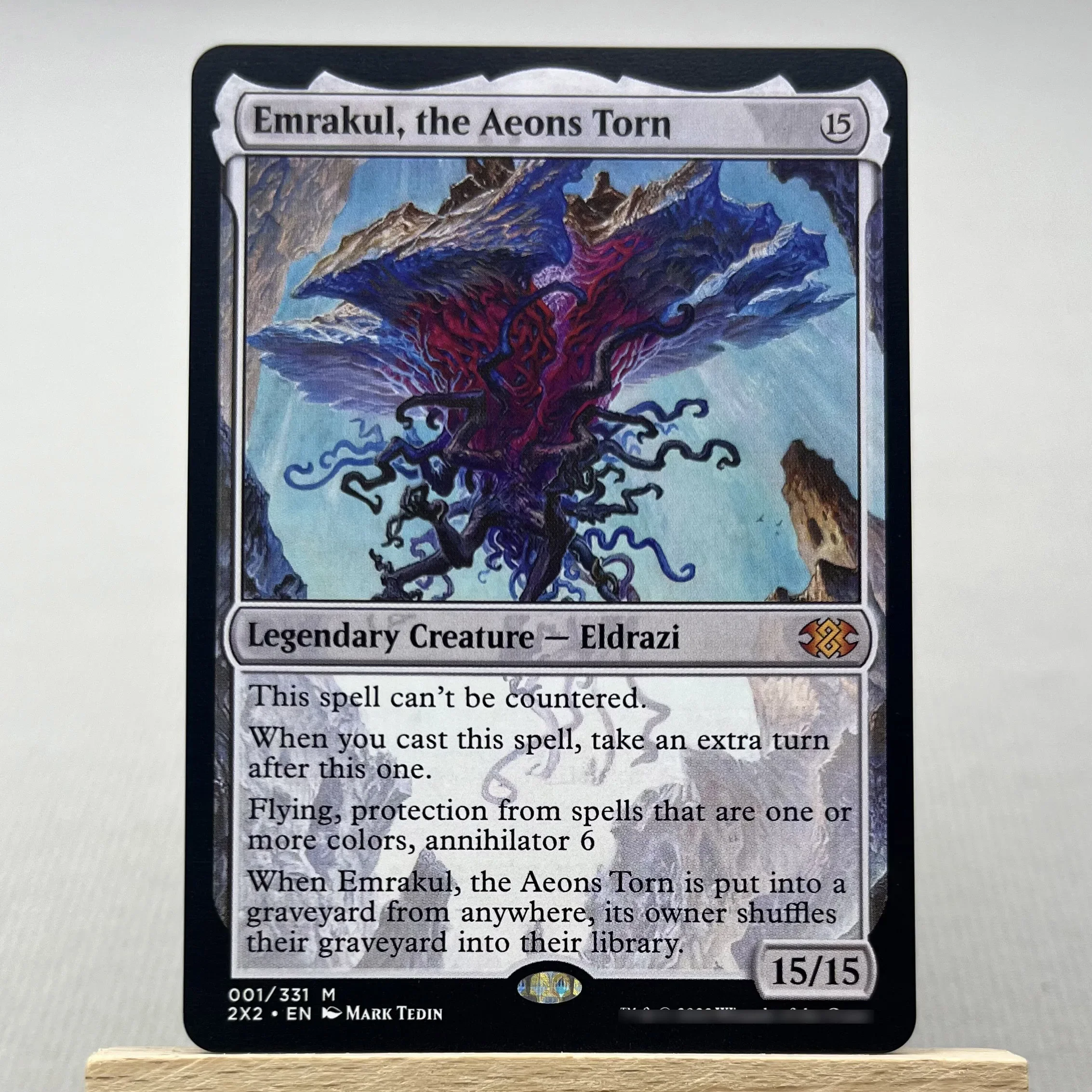 2X2 HOLO9-I02 Карты Tcg German Magical Consecrated Sphinx the Emrakul, the Aeons Torn Smothering Tithe gather