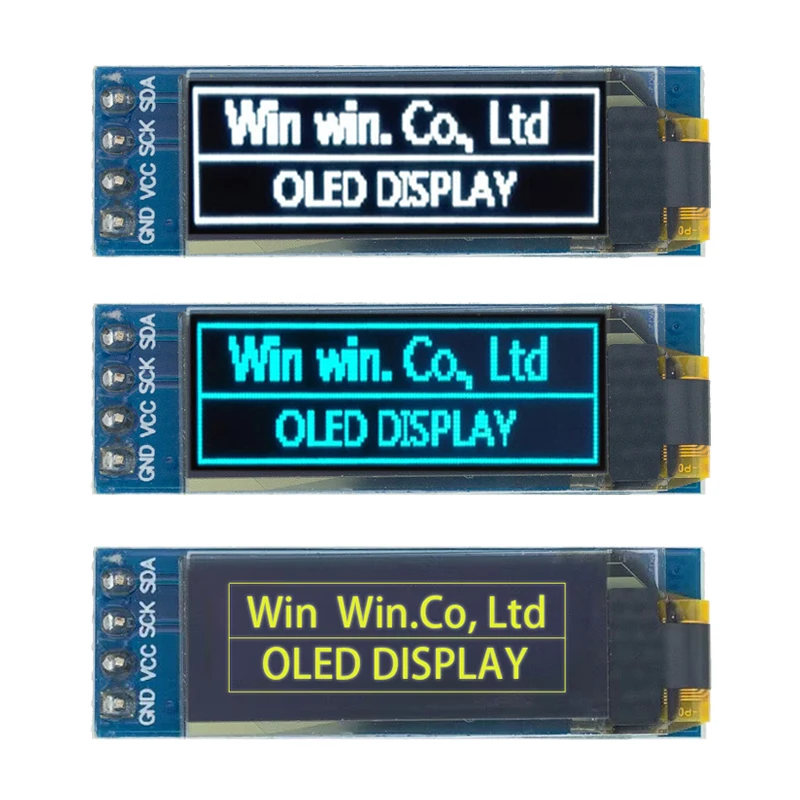 0,91 Zoll oled Modul 0.91 "weiß/blau oled 0.91x32 oled lcd LED ssd1306 Anzeige modul" iic kommunizieren für Arduino