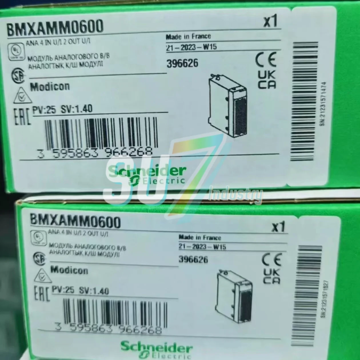 New In box    PLC Module   BMXAMI0800   BMXAMM0600