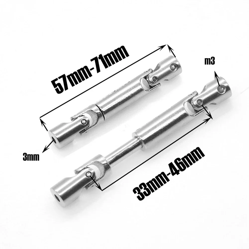 2 Chiếc Kim Loại Ổ Trục Driveshaft Cho WPL C14 C24 C34 MN D90 D91 D96 D99 D99S MN90 MN98 MN99S xe Đua Nâng Cấp Phần Accessorie