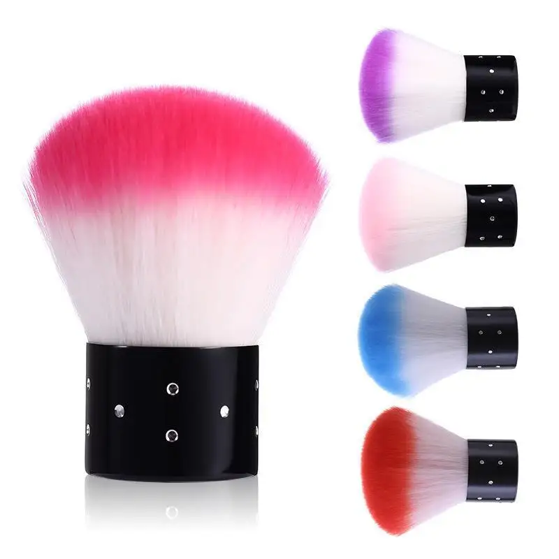 1PCS มืออาชีพเล็บ Art เห็ดแปรงรอบสีเจลทําความสะอาดฝุ่น Make Up แปรงแต่งเล็บอุปกรณ์เสริมอุปกรณ์เครื่องมือ