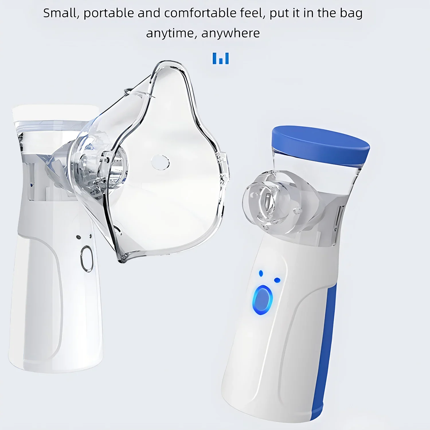 Mini nebulizzatore medico Nebulizzatori portatili Atomizzatori ad ultrasuoni Inalatore per asma muto portatile con risparmio USB Vendita calda di emergenza