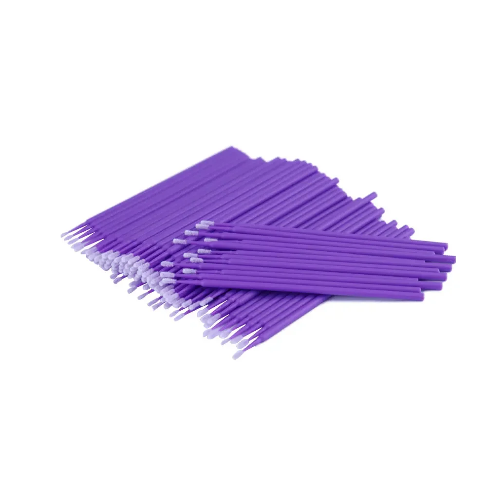 100 unids/bolsa, aplicadores de maquillaje, cepillo de dientes para aplicación Denta, cuidado bucal, materiales de dentista, Micro desechable para odontología