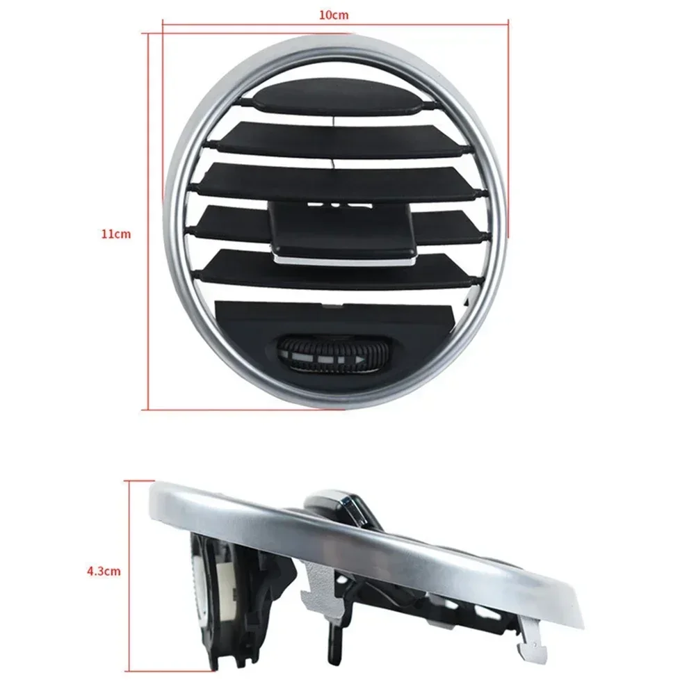 Car Central Dashboard AC Vent Grille Panel Cover For Benz W164 ML350 GL350 For GLEGLS Air Conditioning Outlet Grille Accessories