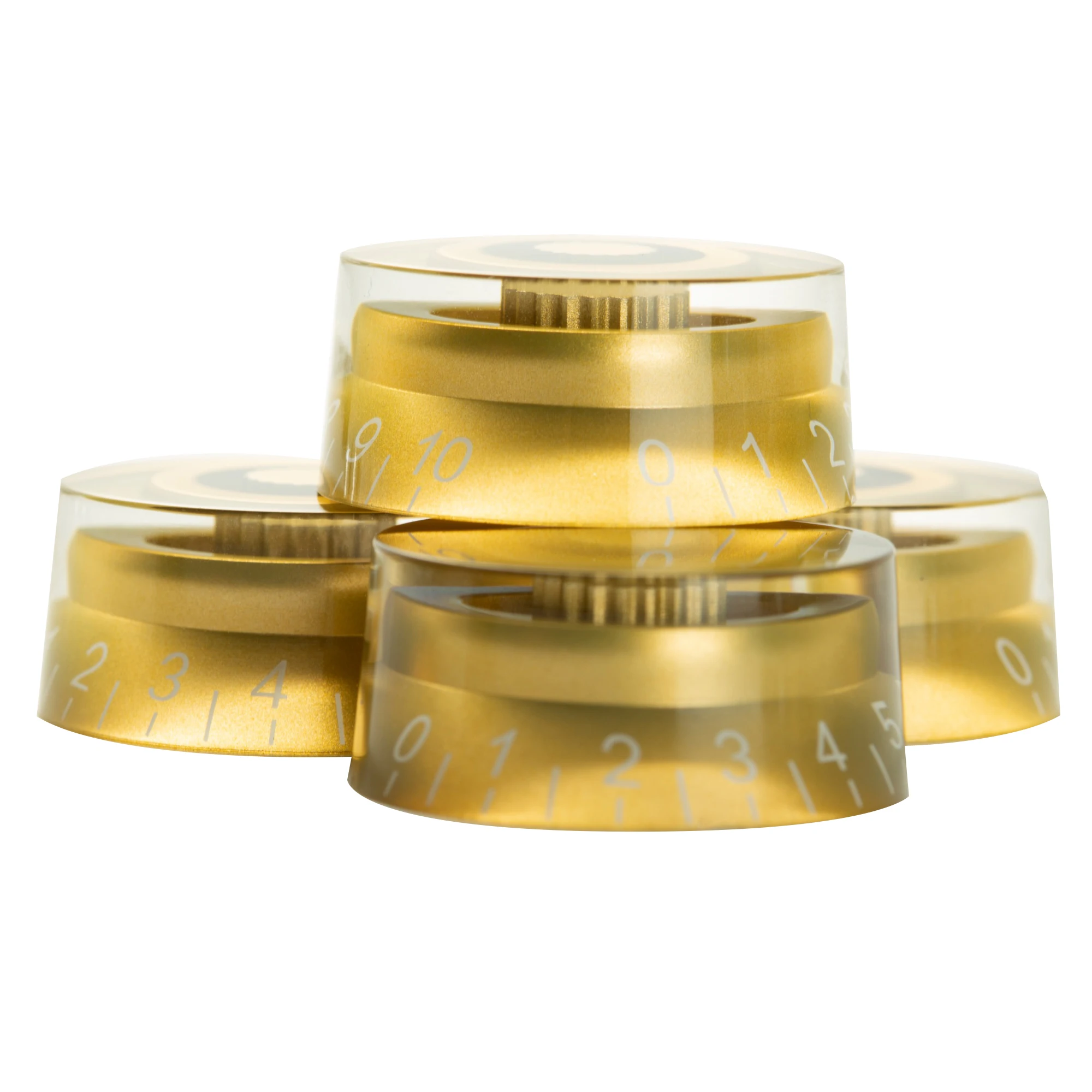 PHRILAM นิ้ว USA LP กีตาร์ความเร็วลูกบิด Fine 18-Spline Tone Volume Control Knobs สําหรับ USA Les Paul กีตาร์ไฟฟ้า
