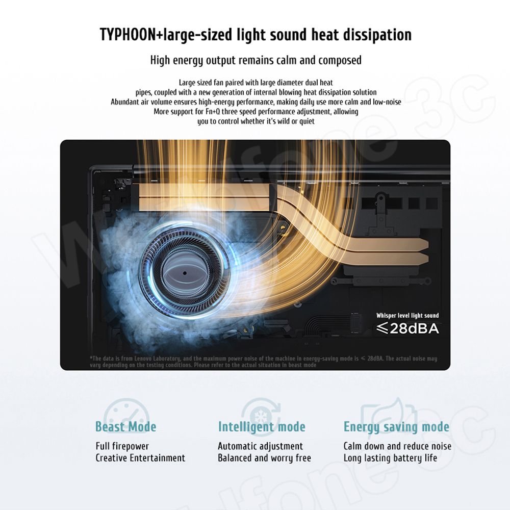 Lenovo Xiaoxin 13 Air Laptop 2025 Ryzen 7 7735HS 16 GB RAM 512 GB SSD 13,3 Zoll 100 % sRGB-Bildschirm Notebook Ultrabook Computer PC