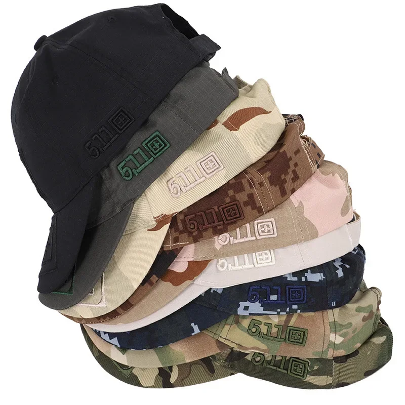 Gorras de béisbol tácticas para hombres camuflaje algodón Snapback verde juego de la selva sombrero pesca deportes Camping gorra