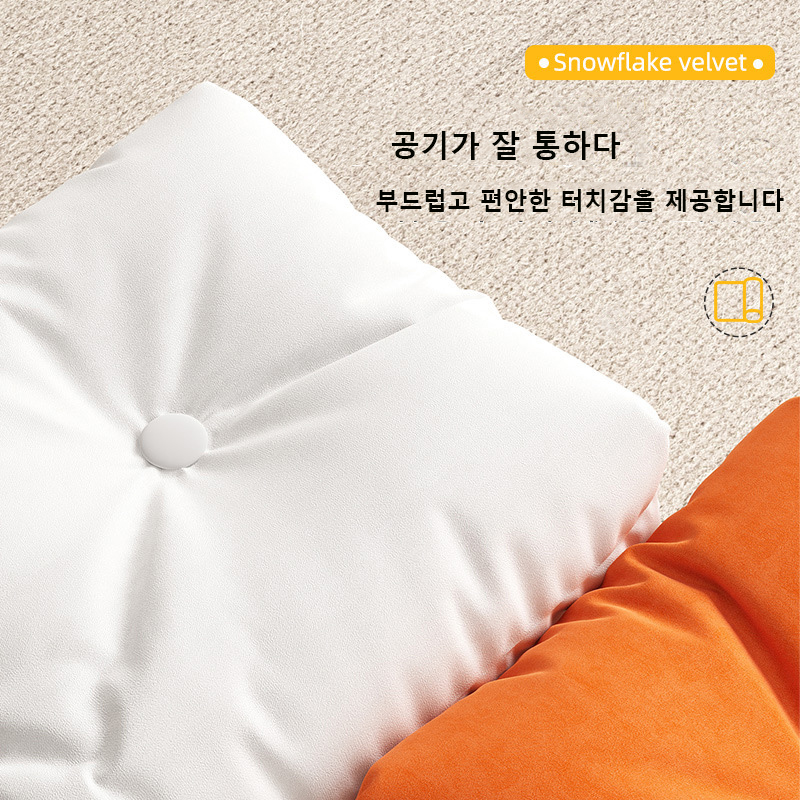 Foldable Sofa Foot Wood Stool Living Room Small Stool Storage Beech Wooden  Low Stool with Soft Breathable Cushion foot pedal