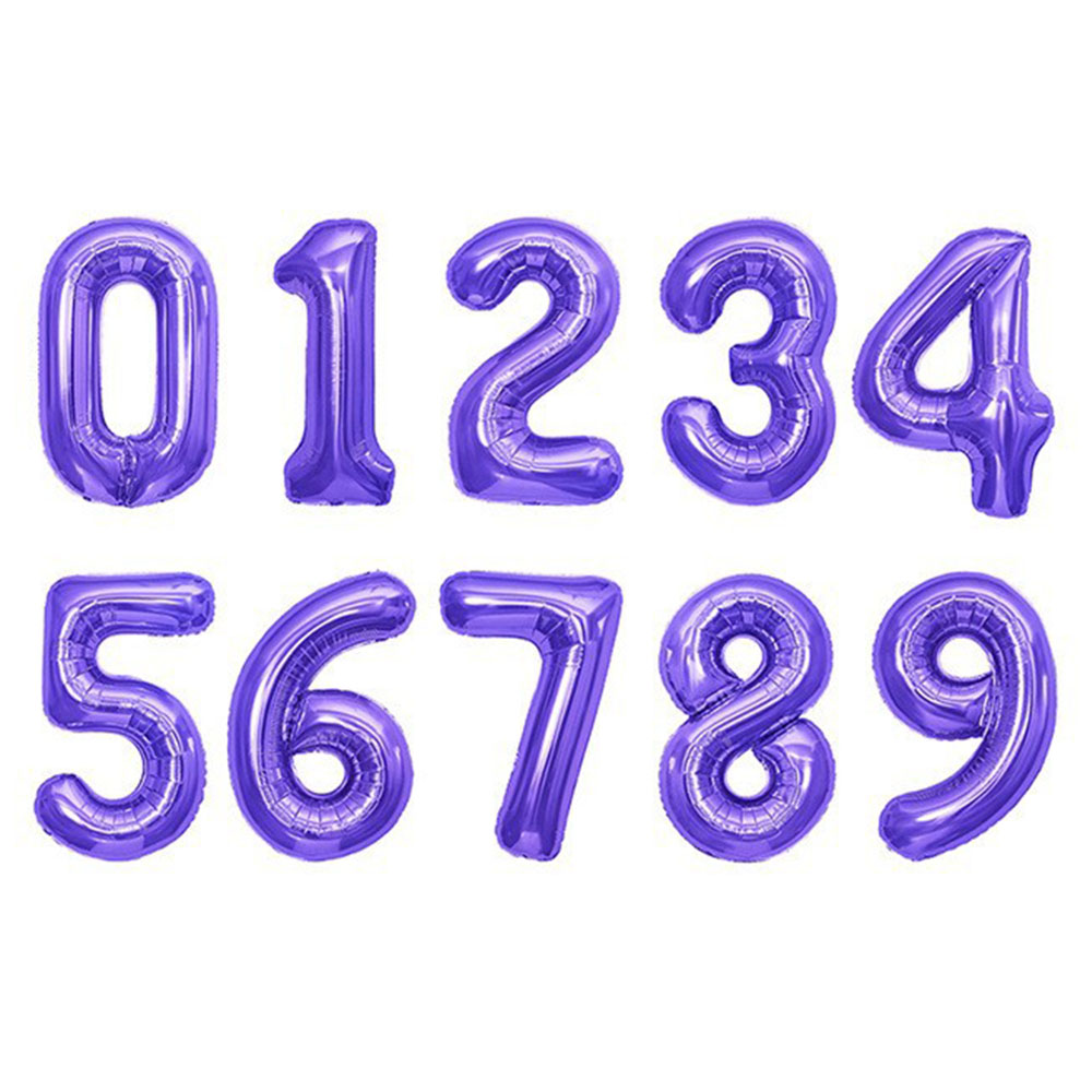 호일 생일 풍선 헬륨 번호 Ballon 피규어 웨딩 장식 생일 파티 장식 아이 공기 풍선 베이비 샤워 글로브