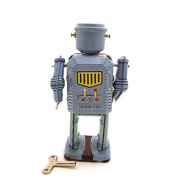 MS416 大きな目のロボットレトロノスタルジックなコレクション工芸品ギフトクリエイティブホーム装飾品ブリキのおもちゃ