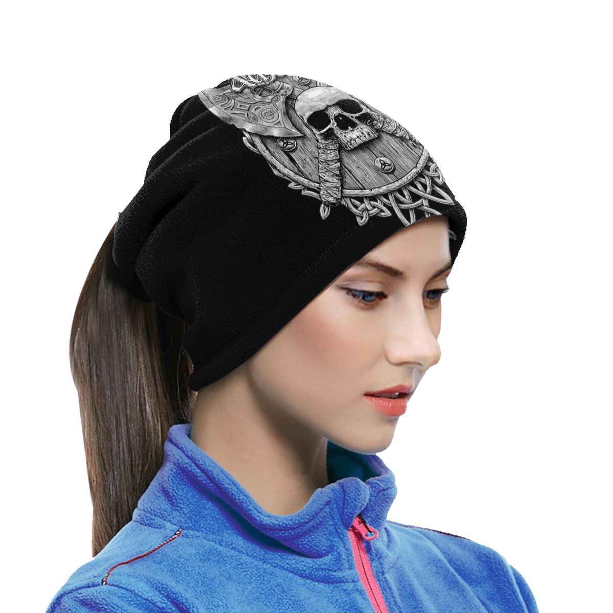 Amon Amarth -Skull Microfiber Neck Gaiter Bandana Scarf Unisex Quick Dry Outdoor Sports