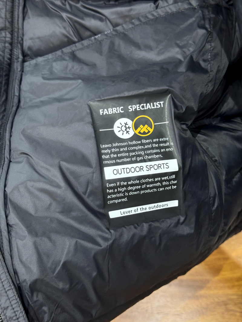 Jaqueta de Aodão Sem Costura com Capuz para Homens, Roupas Anti-Frio de Alta Qualidade para Viagens ao Ar Livre