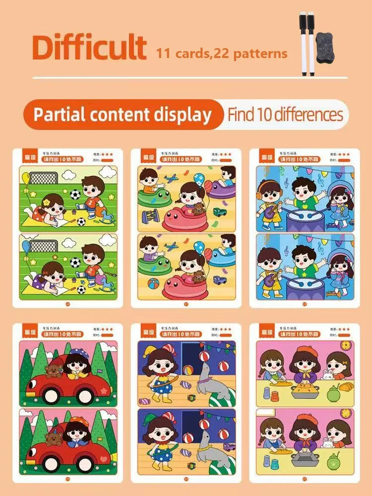 An educational fault finding game: reusable wiping paper for focus and attention training