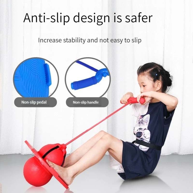 Bouncing Ball กบกระโดดอุปกรณ์ออกกําลังกายความสูงยาวเพิ่มกระโดดสูง Bouncing Ball อุปกรณ์การฝึกสมดุลของเด็ก