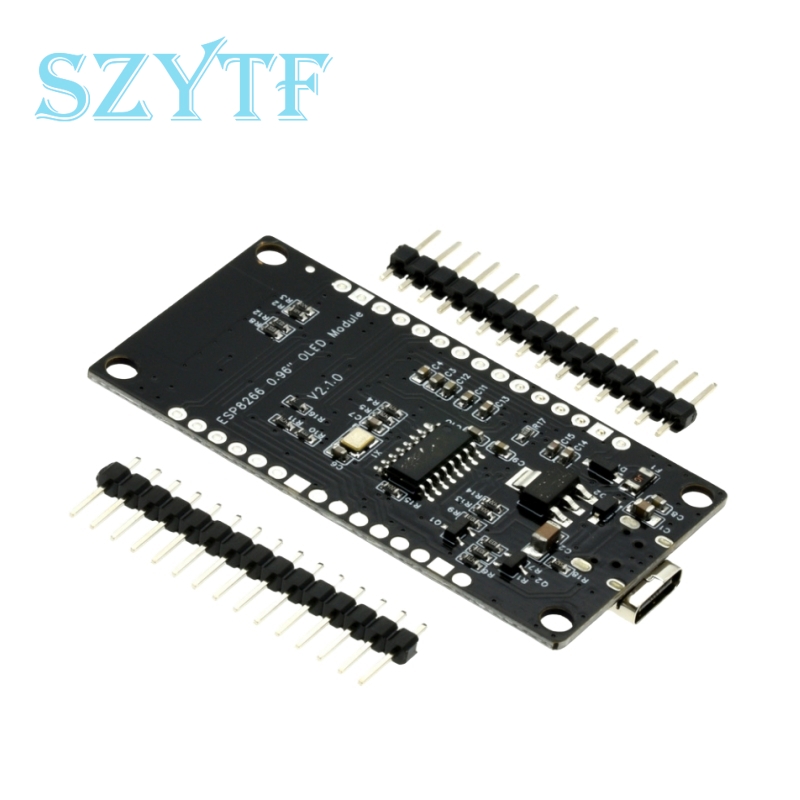 Nodemcu WiFi ESP8266 Placa de Desenvolvimento 0,96 Polegadas OLED Micro Tipo-C Para Arduino