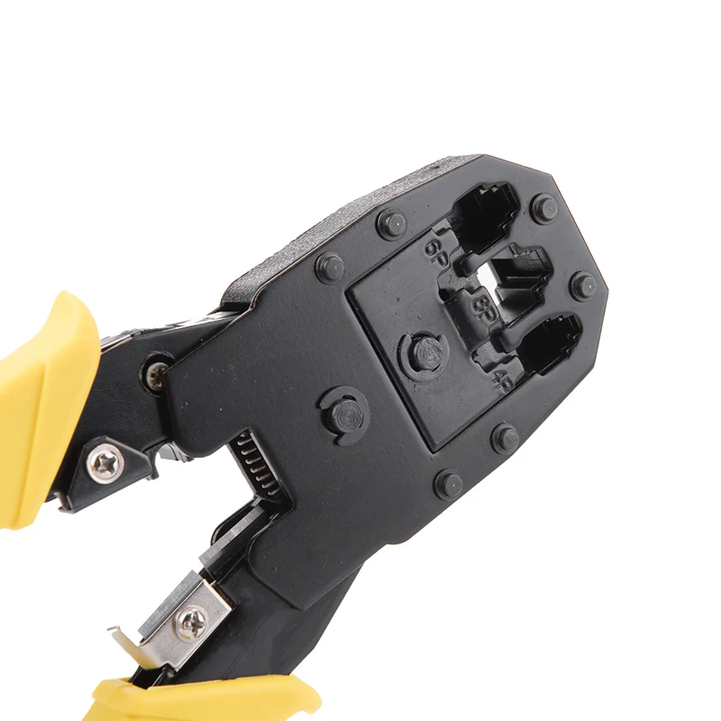 Сетевой Многофункциональный модульный обжимной инструмент для RJ11 RJ12 RJ45 4P2C 4P4C 6P4C 6P6C 8P8C Модульные вилки включая. Резак для зачистки