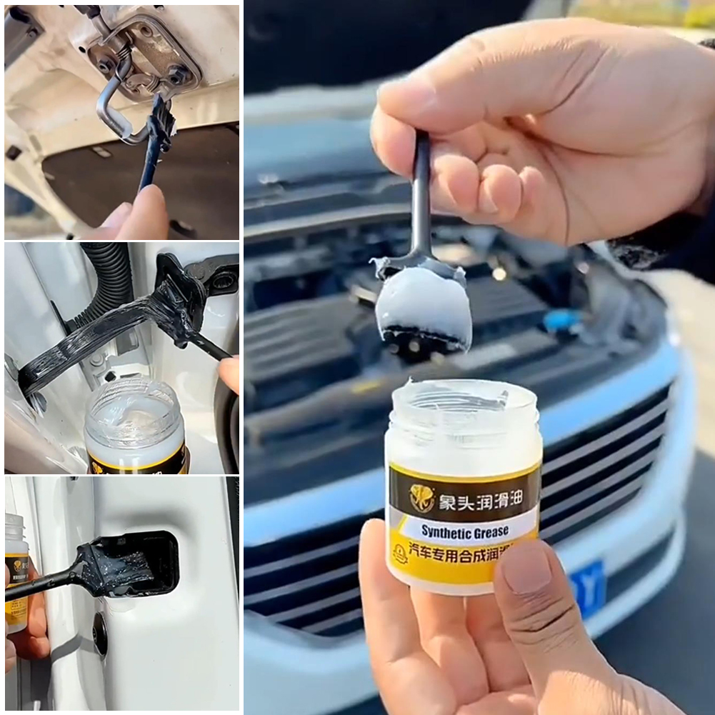 Graxa de manutenção para porta deslizante, à prova d'água, multifuncional, para teto solar de carro, maçanetas de porta, cuidados com dobradiças