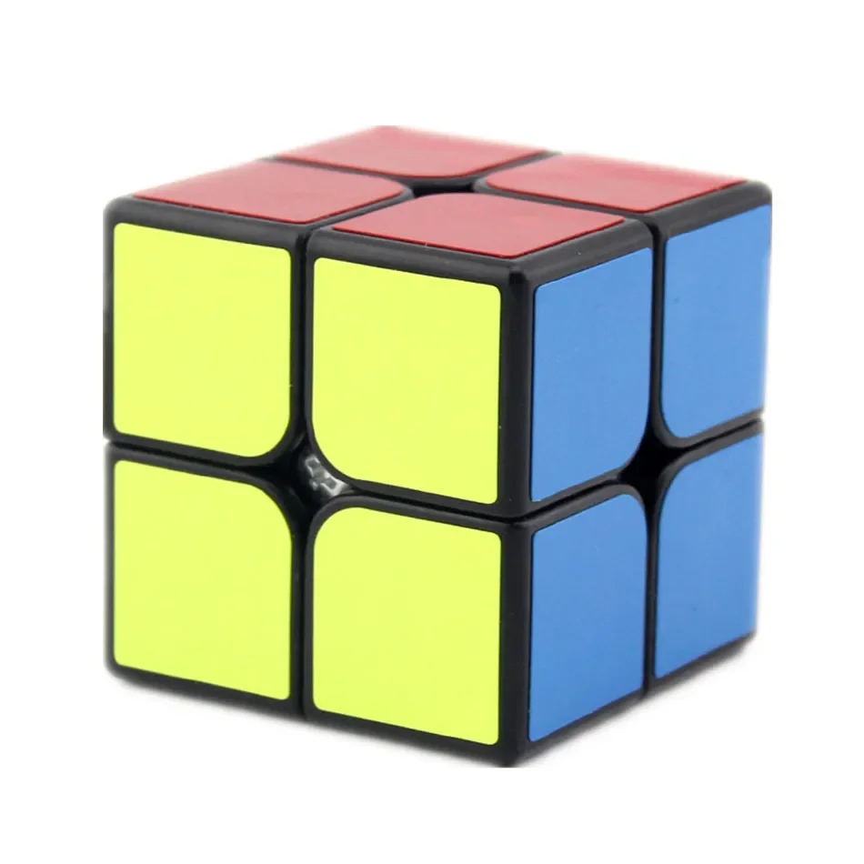 [Picube] MoYu MeiLong 2x2x2 Mini Cube Speed  MeiLong 2x2 Magic Cubes Profession Cube Education Toy Speed 2x2 Magic Cube Moyu 2x2