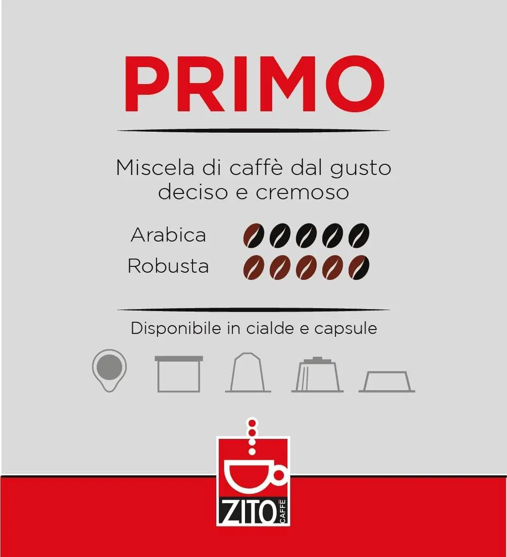 400 ZITO COFFEE FIRST Compatible Dolce Gusto Nescafé-Capsules de café crémeuses et intenses pour Machines Nescafé Dolce Gusto