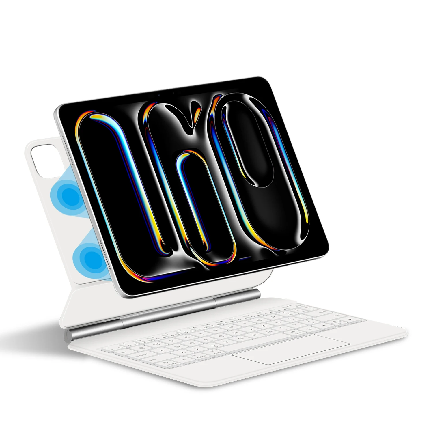 Backlit Magic Keyboard for iPad Pro 11 13 M5 2025 Case for iPad Air 11 13 Inch M3 M2 Case iPad M5 Pro 11 13 M4 Smart Cover folio