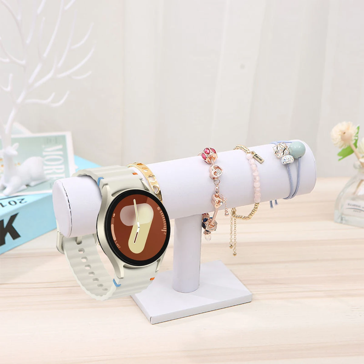 Schmuck Kette Haarband Uhr Halskette Armband Display Stand Rack Halter T-bar Armband Display Stand Halter Uhr Display
