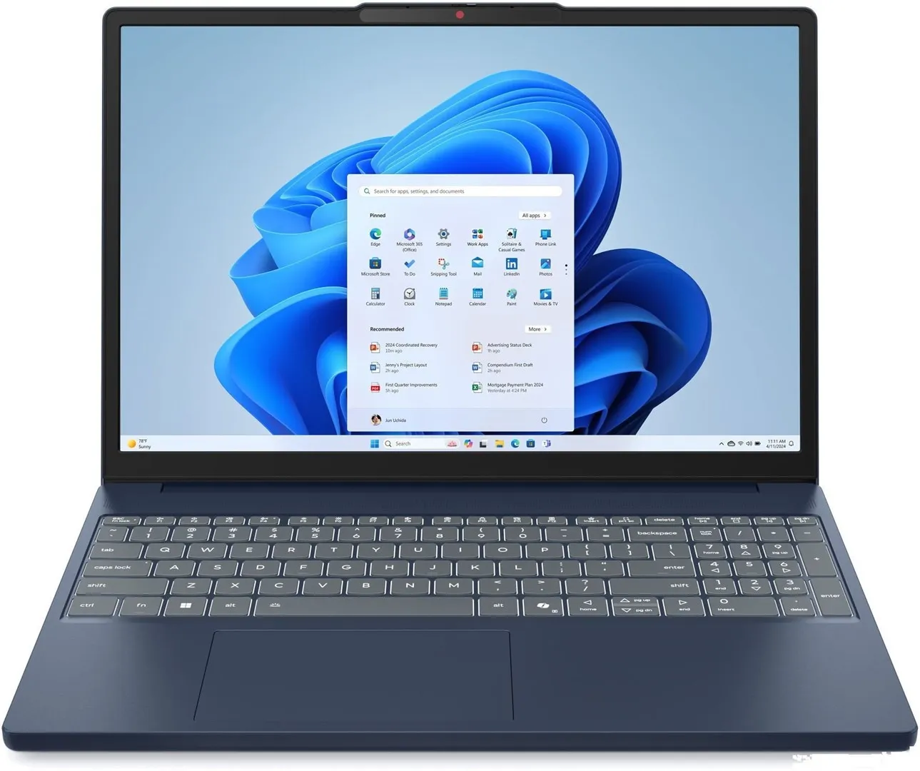 Laptop Lenovo IdeaPad Slim 3 15ARP10 Ryzen 5 7533HS 15.3" WUXGA IPS 300nits AG 60Hz 16GB DDR5 SSD512 Radeon 660M  Win11