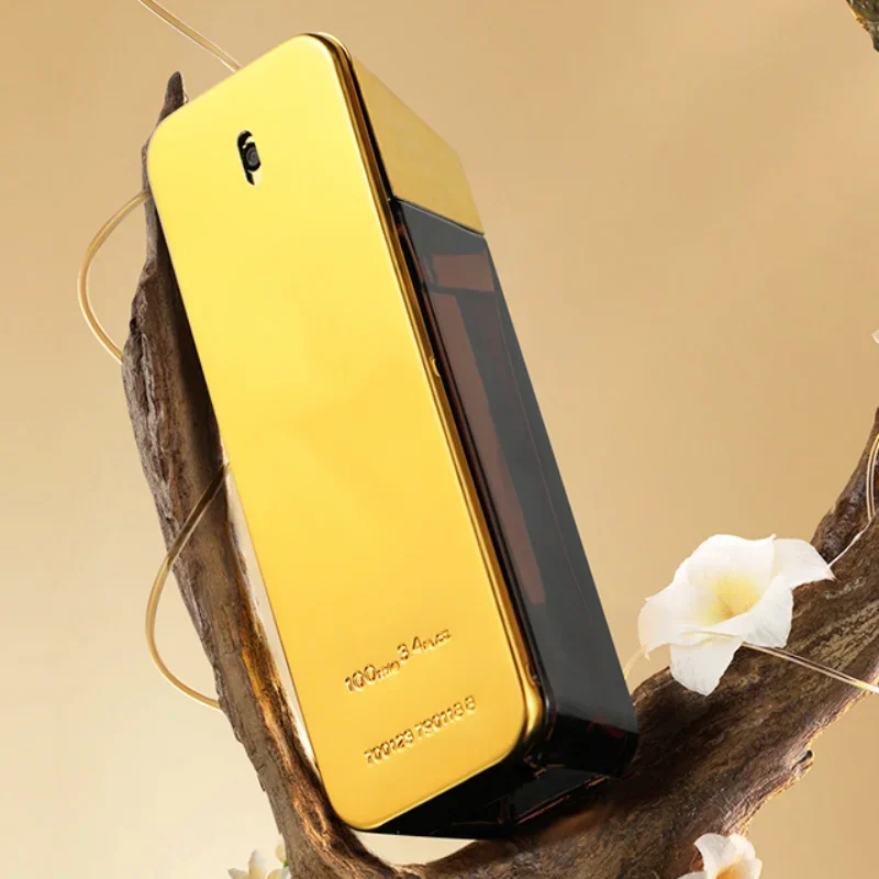 100ml Perfume Hombre Originales Million FreshSpicy Notes of Amber Leather Tangerine Adds A Touch Irresistible Pheromone