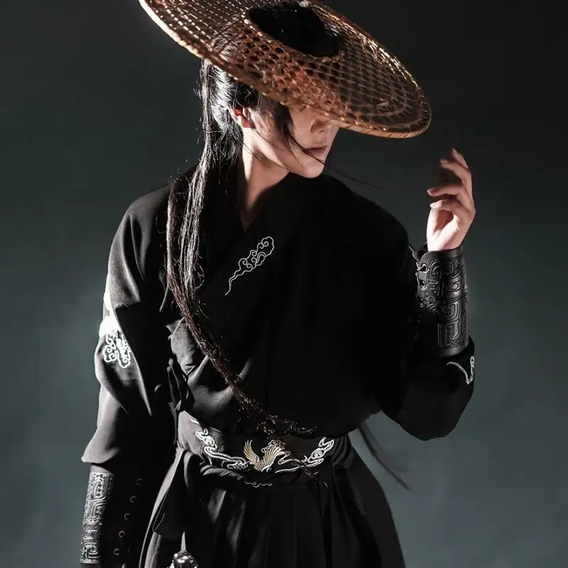 2024 จีนRobeอัศวินโบราณHanfuผู้ชายผู้หญิงผู้ใหญ่KimonoดาบHanfuแบบดั้งเดิมVINTAGEคอสเพลย์เต้นรําเครื่องแต่งกาย