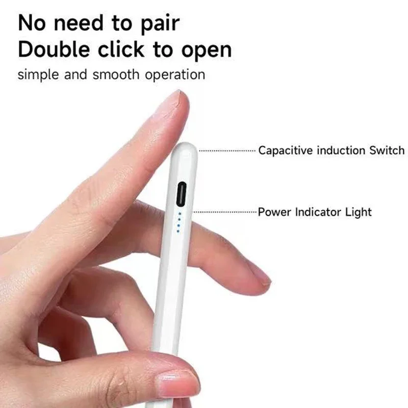 Stylus Pen đối với Android IOS phổ màn hình cảm ứng điện dung bút cho IPad Phụ kiện Apple Bút chì vẽ bút cho Xiaomi Huawei