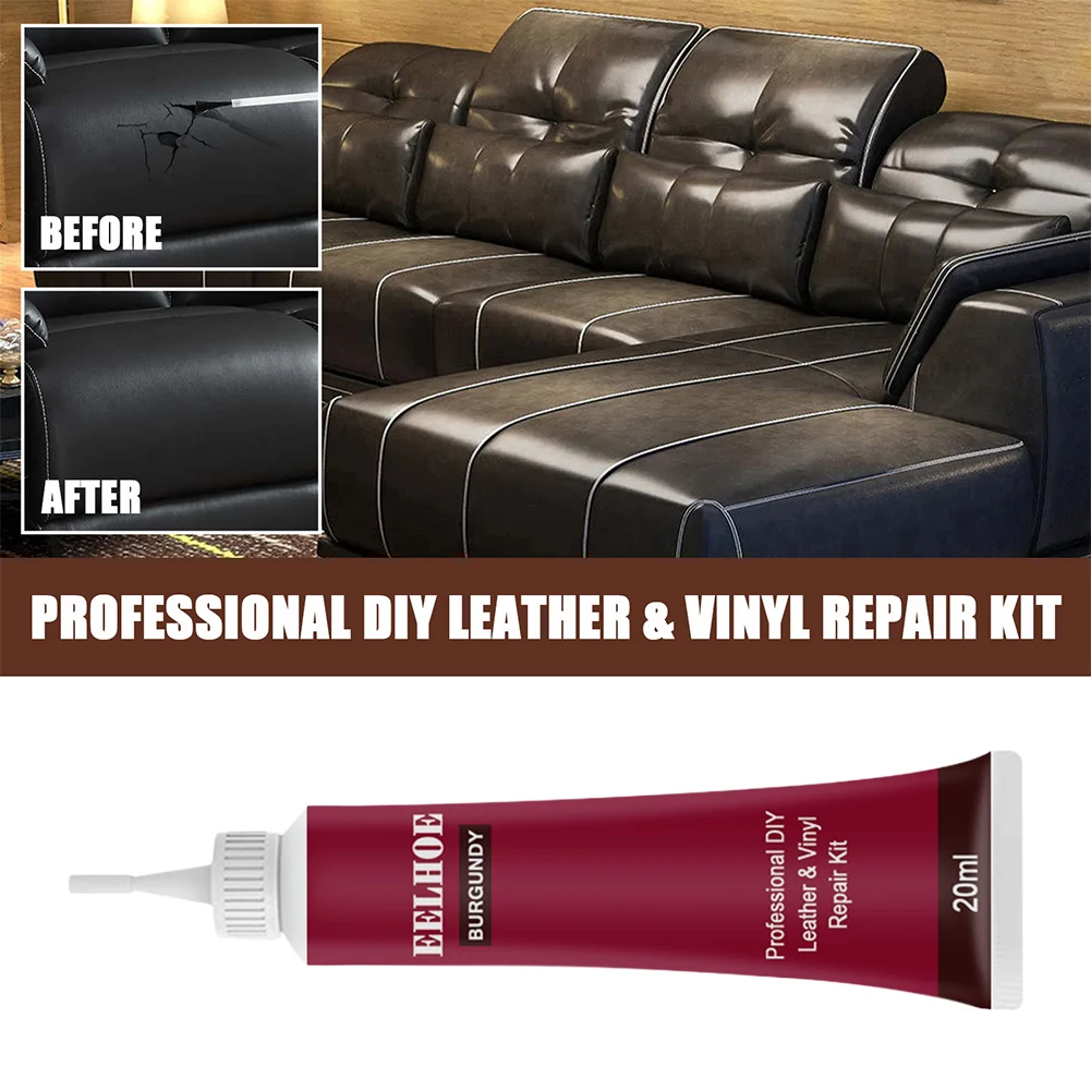 ใหม่หนังรถหนังเจลซ่อมรถที่นั่งเจลหนังเสริม Refurbishing ครีมสีสําหรับบํารุงรักษารถยนต์วาง