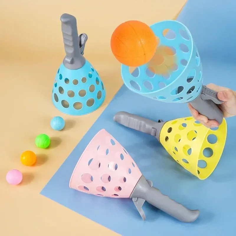 Rompecabezas para niños, pelota de catapulta para lanzar, interacción entre padres e hijos, catapulta elástica divertida, juguetes deportivos dobles para niño y niña, regalo