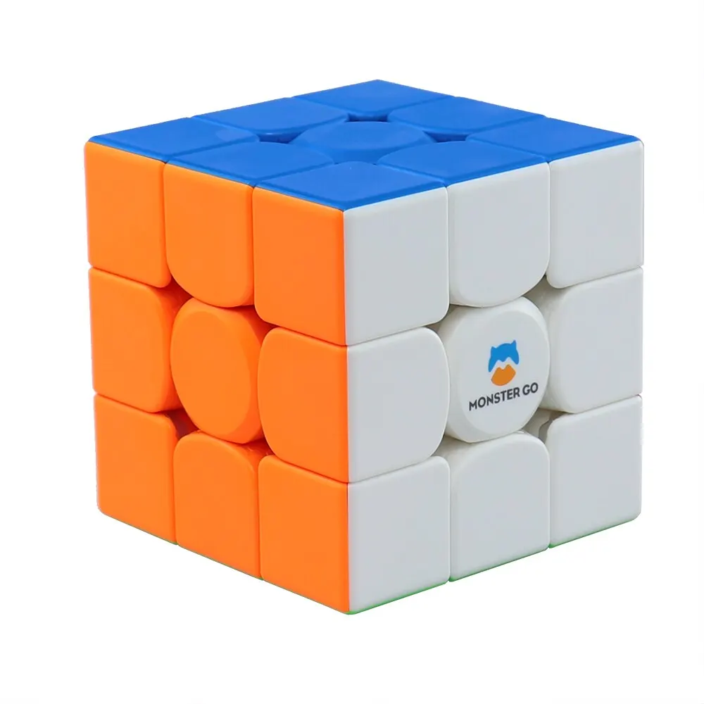 GAN Monster GO 3x3 M EDU Magnetic Magic Speed Cube Stickerless Professional Fidget Toys GAN MSG EDU 3X3 Cubo Magico Puzzle