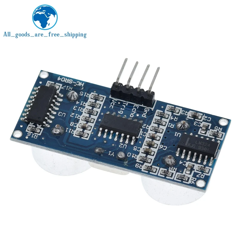 Sensor ultrasónico TZT HC-SR04 HCSR04 al mundo Detector de ondas ultrasónicas módulo de rango HC SR04 HCSR04 Sensor de distancia para Arduino