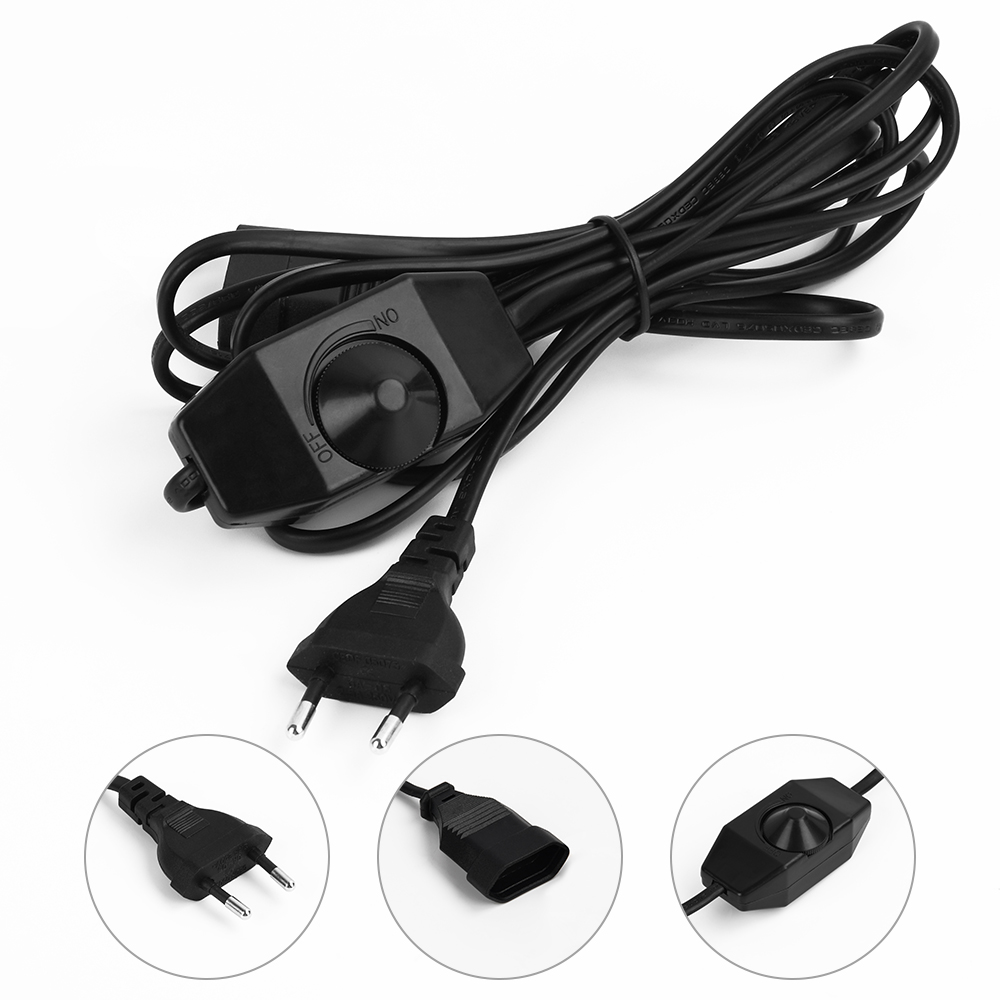 European Standard S14 ST38 G40 String Light 3m LED String Dimmer Extension Cable Dimmer