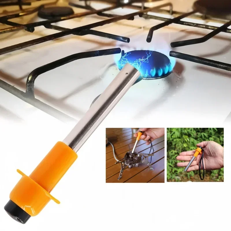 Estufa de Camping portátil para cocina, dispositivo de encendido para barbacoa, estufa de Gas, accesorios de antorcha, equipo de Camping