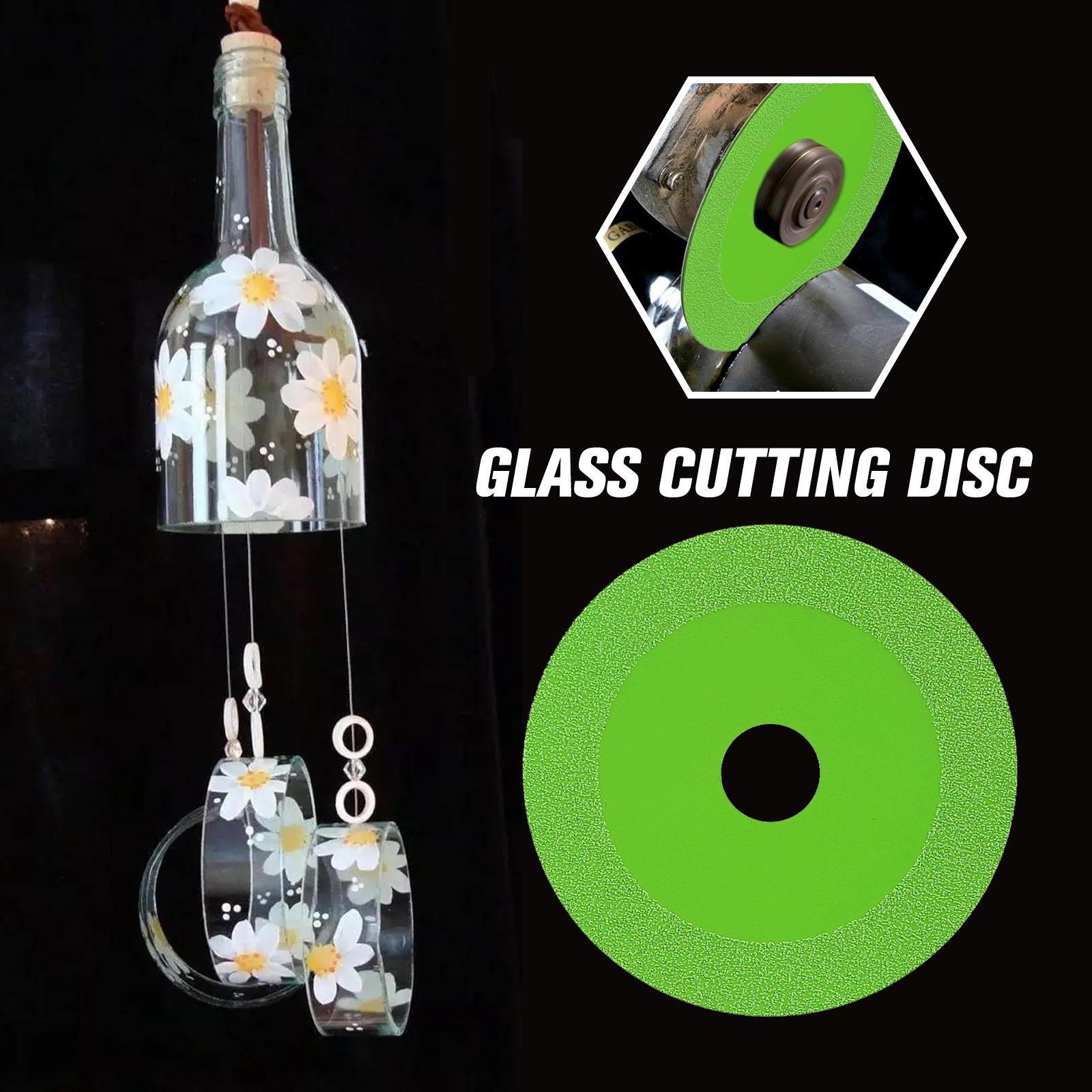 100mm Glass Cutting Blade Diamond Marble Ceramic Tile Jade Polishing Sharp Brazing Disc Crystal Wine Bottle Ultra Thin Sanding