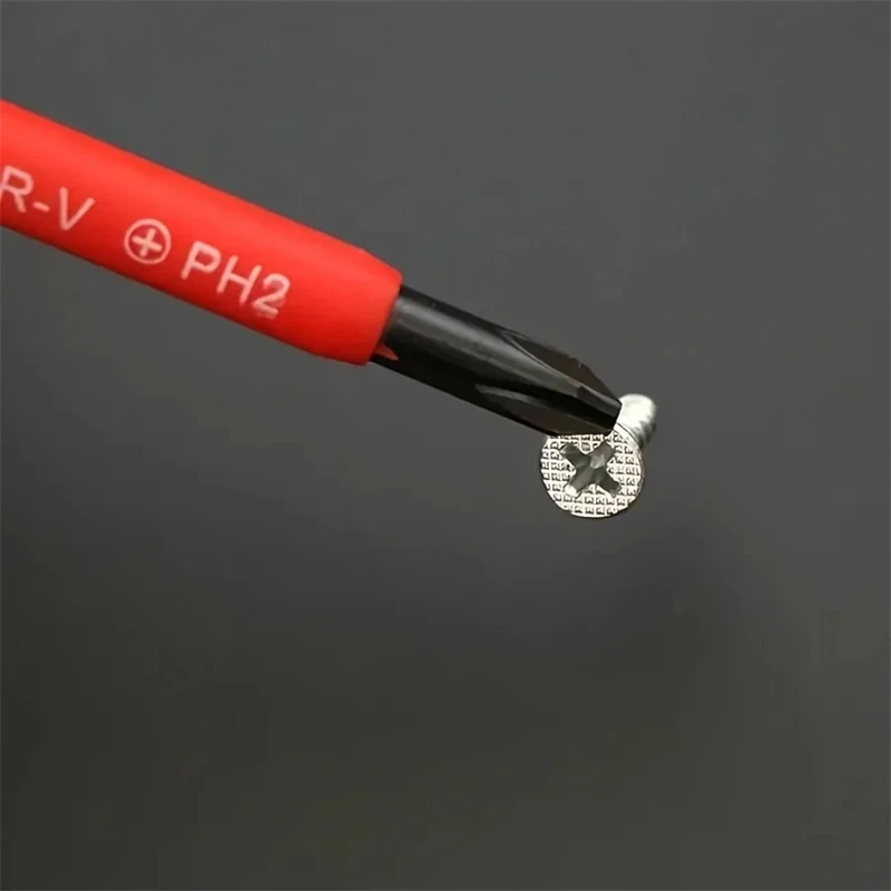 8 in 1 Insulated Screwdriver Set Magnetic Screw Driver Double Head Bit CRV Slotted Phillips Torx Triangle Electrical Tools