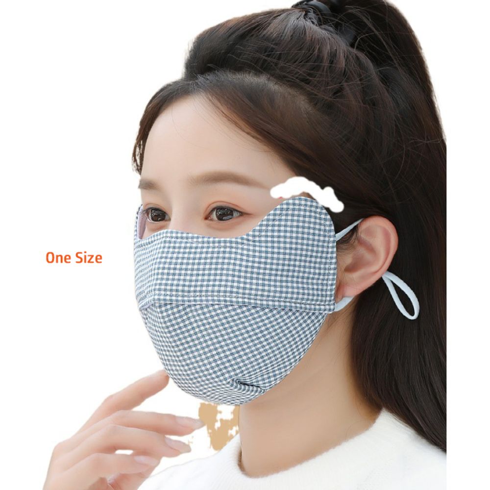 New Breathable Warm Masks Pure Cotton Windproof Face Mask Thickened Skin-friendly Mouth Cover Outdoor