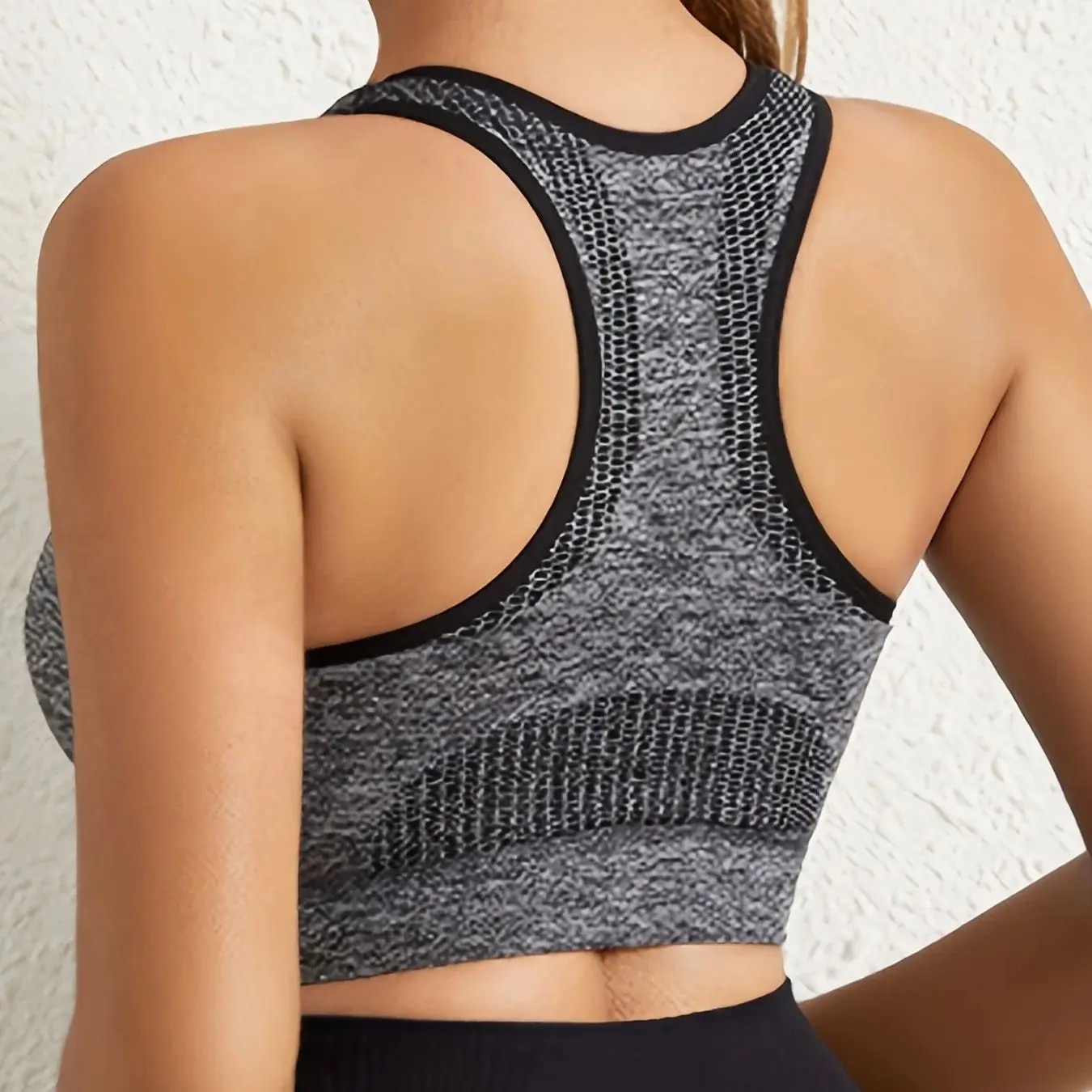 Training voor dames sport-beha Fitness zonder rugleuning gewatteerde klimop met lage impact BH Yoga gewas tanktop