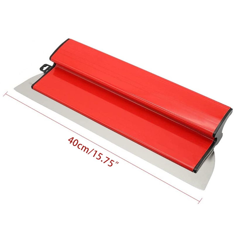 Lama per schiumatura per cartongesso rossa intonacatura pittura per cartongesso spatola lisciante lama flessibile pittura finitura cazzuola strumenti 40cm