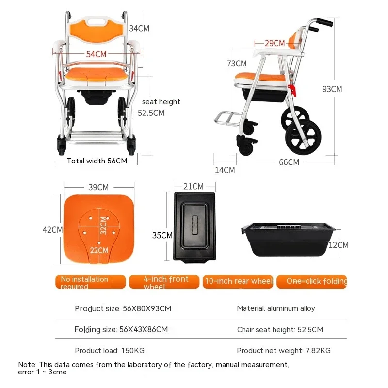 Беременные женщины и пожилые люди сидят в горшке стулья с колесами