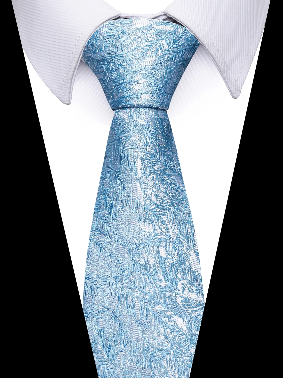 Offre spéciale classique 8 cm soie cravate rayure bleu Gravatas pour hommes costume accessoires ajustement mariage lieu de travail cadeau d'anniversaire