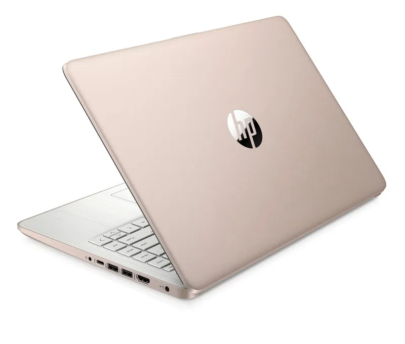 Laptop edukacyjny HP 14-dq0762dx / 9R8G4UA / Intel N4120 / 4GB / 128GB eMMC / HD / Win 11 / Różowy