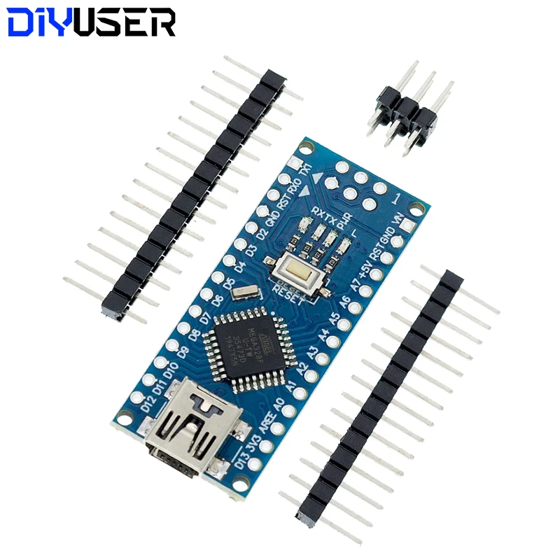 Mini/tipo C/Micro USB Nano 3,0 con el controlador Nano compatible con gestor de arranque para controlador USB arduino CH340 16Mhz ATMEGA328P