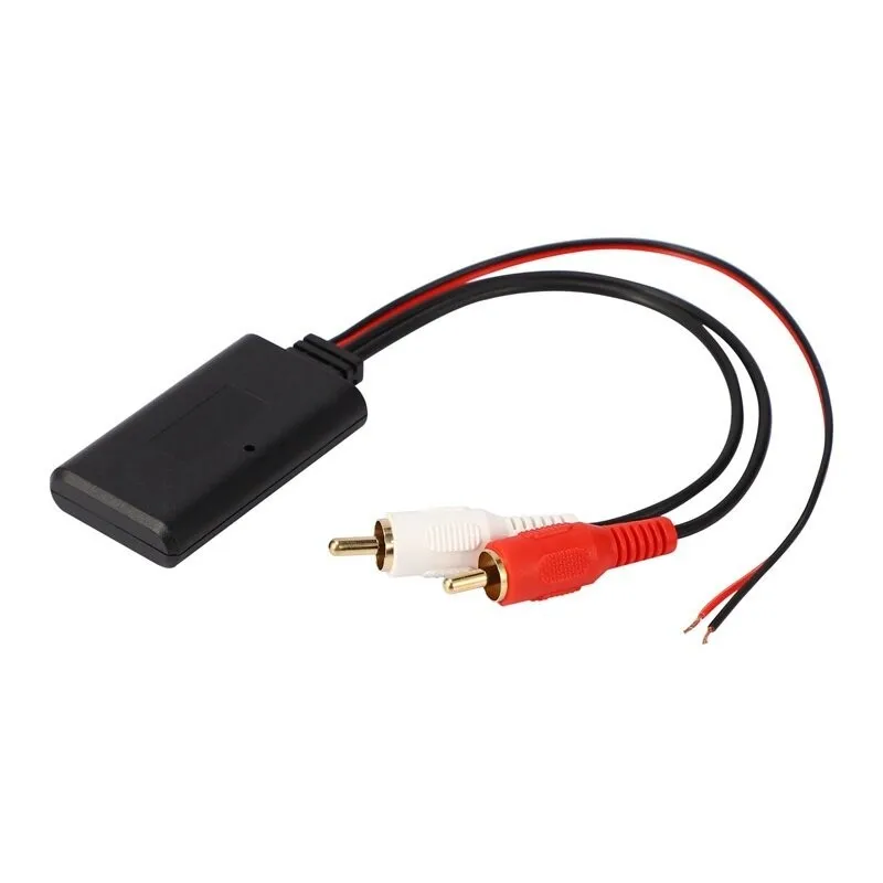 Car Universal Wireless 2 RCA Bluetooth Receiver Module Music Adapter Rca Aux Audio Stereo Cable Interface Vehicles Auto Player