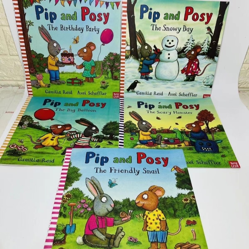 10 Bücher Pip and Posy Click auf die englische Version von, um kostenlose Audiounterstützung für „Little Da Ren Little Tadpole“-Buch zu bieten