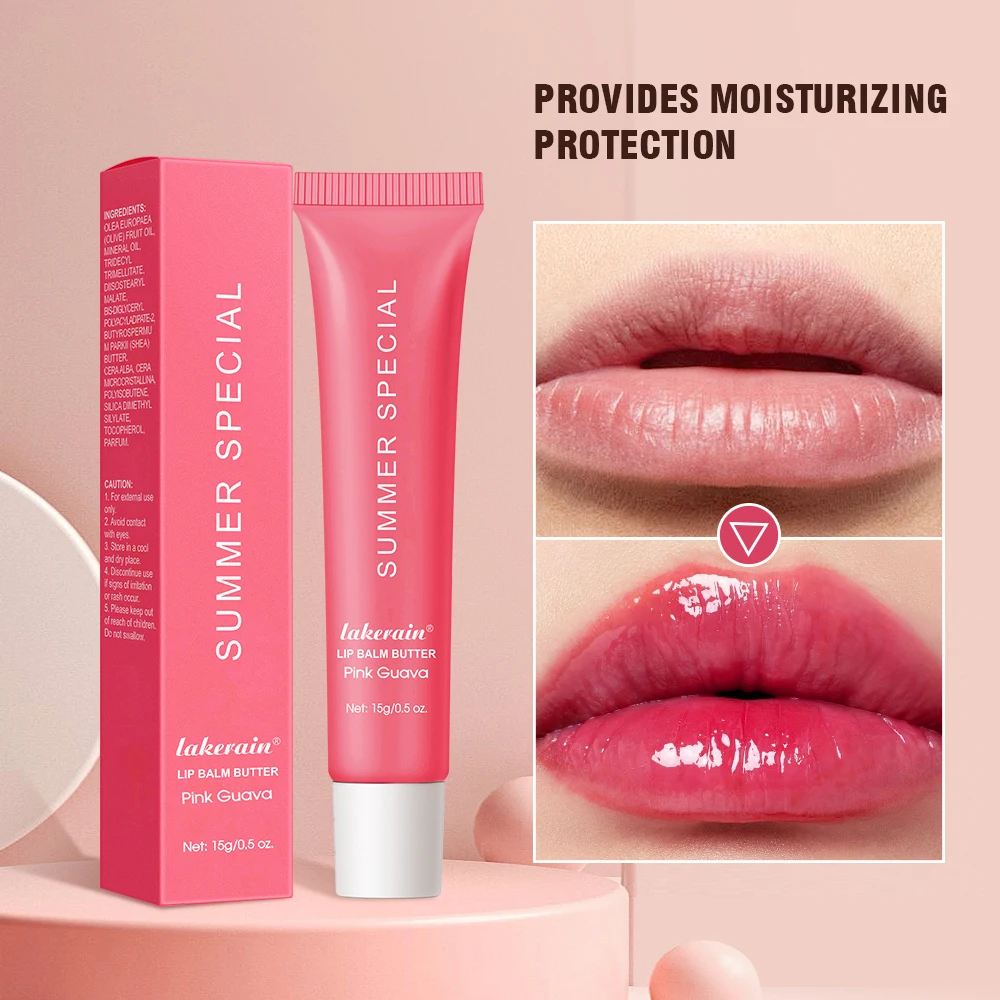 Bálsamo labial hidratante de verano, brillo de labios de espejo, vainilla, menta, café helado, olor a pastel, lápiz labial transparente, maquillaje de aceite labial